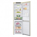 Hajm 341 l | Pastki muzlatgich kamerali LG sovutgich | Qaymoq rang | DoorCooling+™ | Smart Inverter Compressor