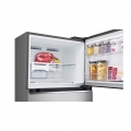 Hajm 395 l | Yuqori muzlatgich kamerali LG sovutgich | Kulrang | DoorCooling+™ | HygieneFresh+™ | Smart Inverter Compressor