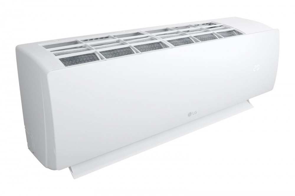 72 m², Inverter motorli LG DUALCOOL PRO konditsioneri