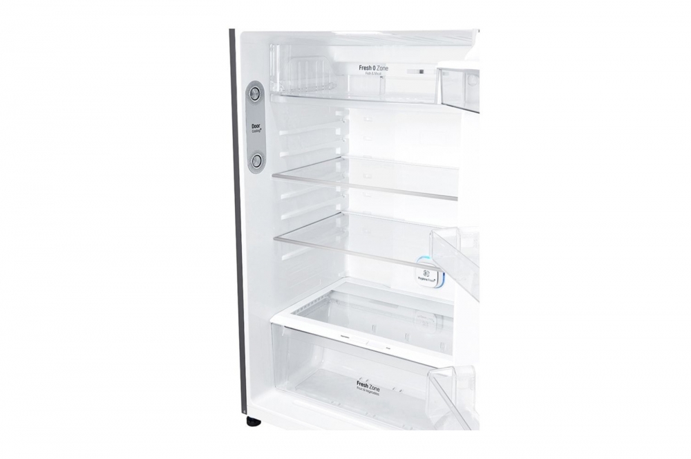 Hajm 506 l | Yuqori muzlatgich kamerali LG sovutgich | Qaymoq rang | DoorCooling⁺™ | Linear Inverter Compressor