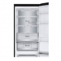 Hajm 341 l | Pastki muzlatgich kamerali LG sovutgich | Qora | DoorCooling⁺™ | Smart Inverter Compressor
