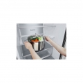 Hajm 341 l | Pastki muzlatgich kamerali LG sovutgich | Qora | DoorCooling⁺™ | Smart Inverter Compressor