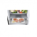 Hajm 341 l | Pastki muzlatgich kamerali LG sovutgich | Qora | DoorCooling⁺™ | Smart Inverter Compressor