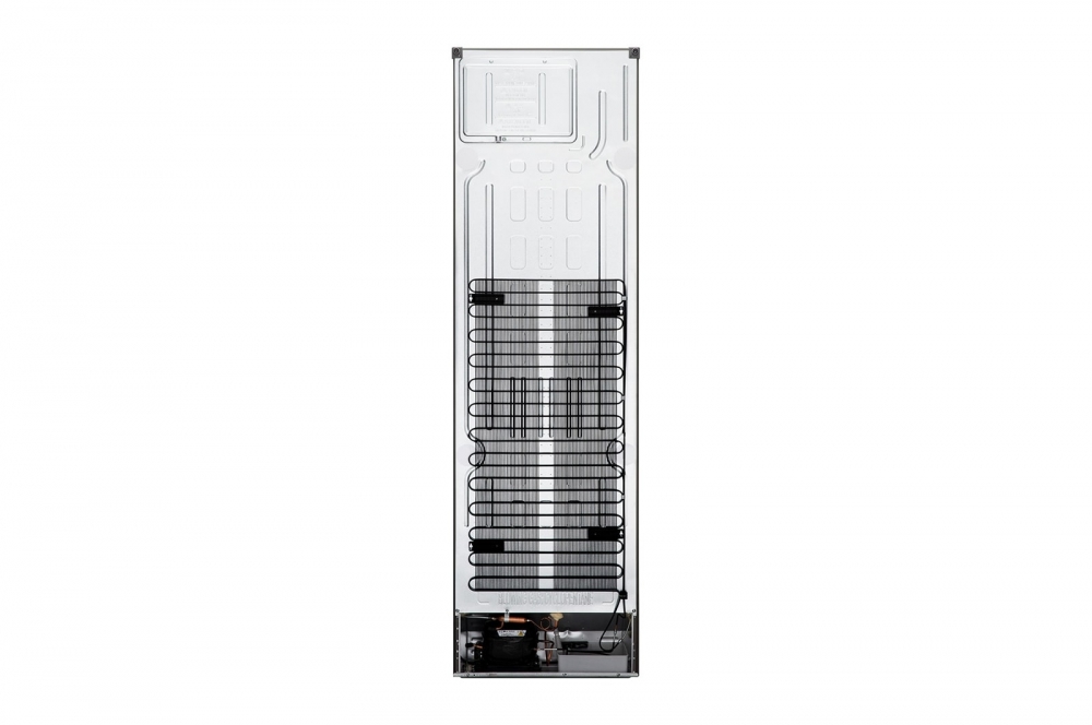 Hajm 384 l | Pastki muzlatgich kamerali LG sovutgich | Kulrang | DoorCooling⁺™ | Linear Inverter Compressor