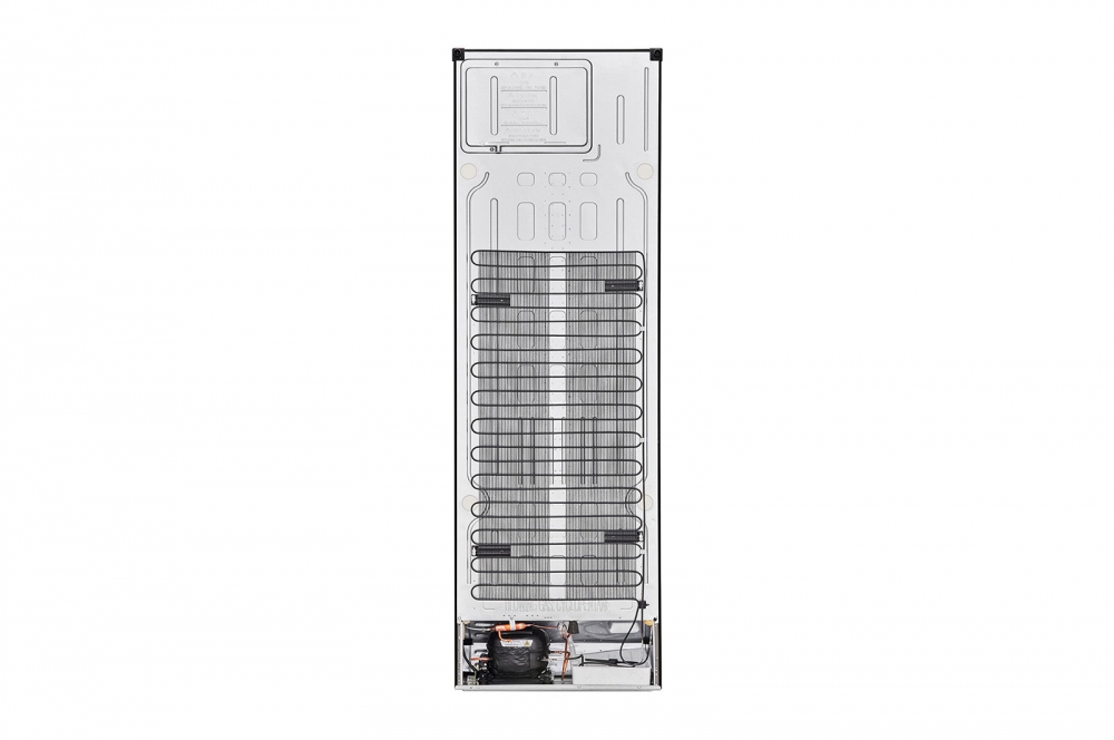 Hajm 341 l | Pastki muzlatgich kamerali LG sovutgich | Qora | DoorCooling⁺™ | Smart Inverter Compressor