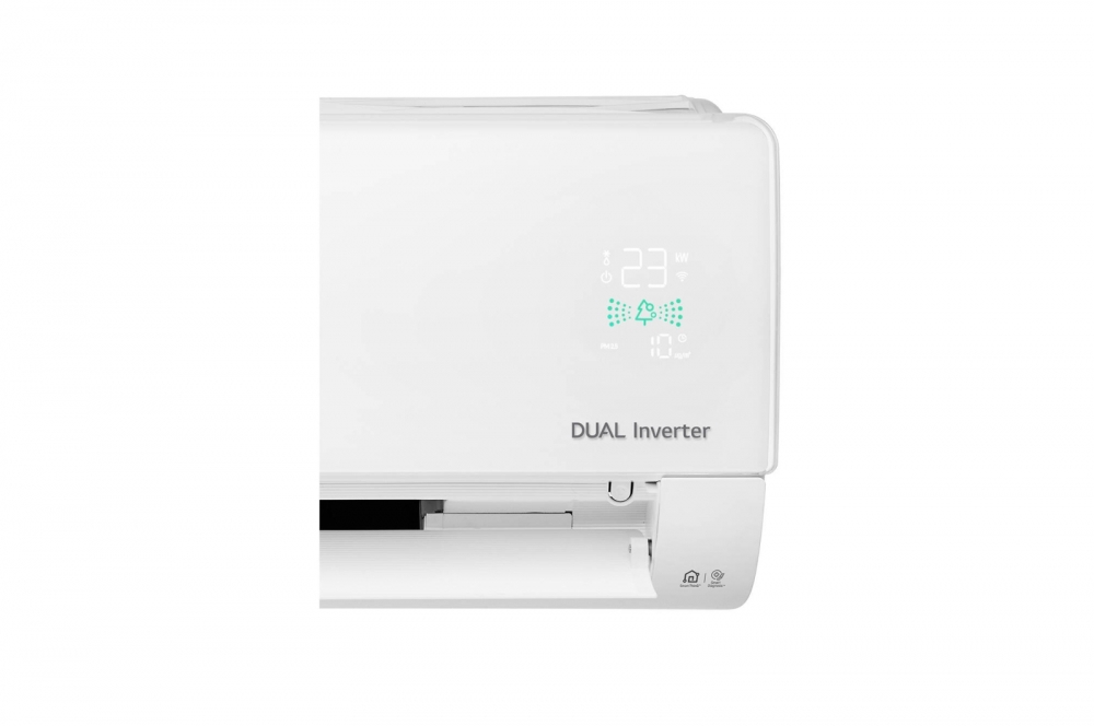 LG DUALCOOL с функцией очистителя воздуха, кондиционер Dual Inverter, до 36 м², датчик пыли PM 1.0