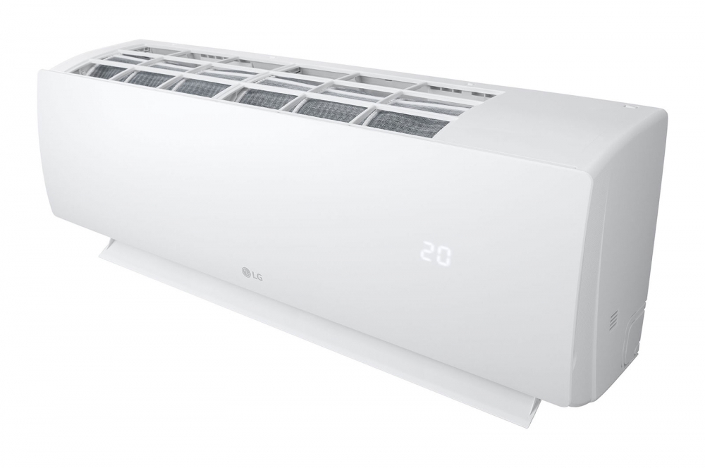 72 m², Inverter motorli LG DUALCOOL PRO konditsioneri