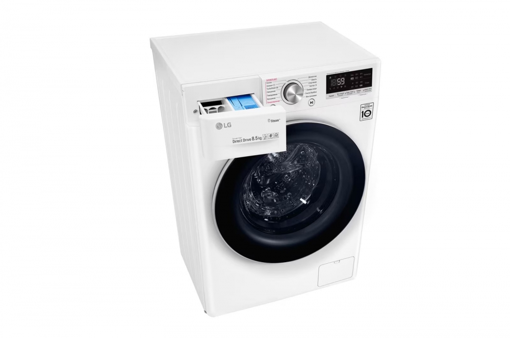 Стиральная машина LG F2V7GW1W AI DD™ 8.5 кг