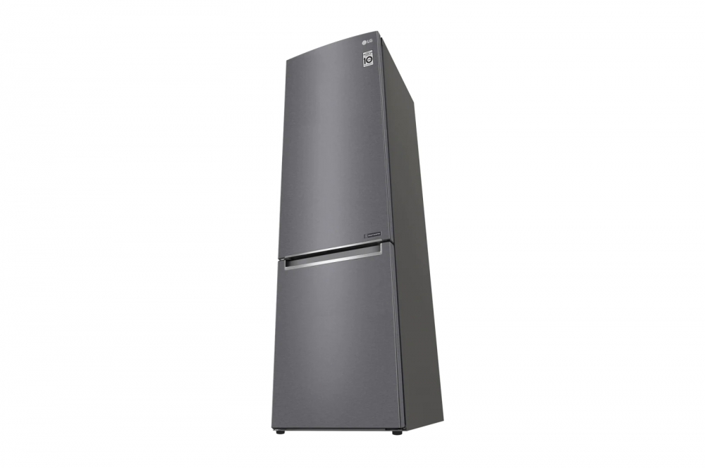 Hajm 384 l | Pastki muzlatgich kamerali LG sovutgich | Kulrang | DoorCooling⁺™ | Linear Inverter Compressor
