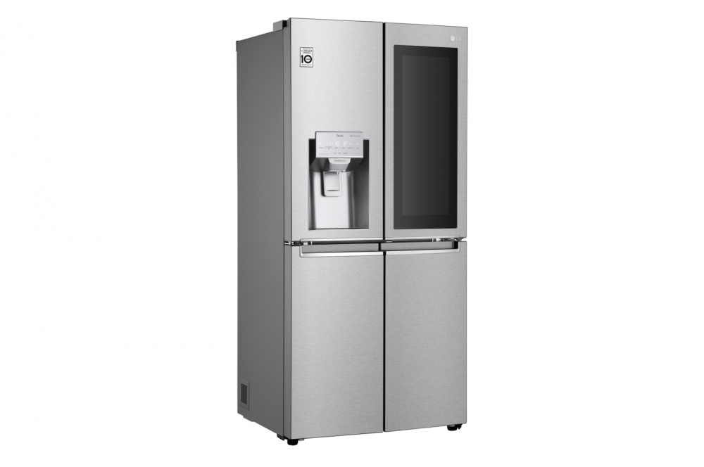 Hajm 422 l | LG InstaView Door-in-Door sovutgich | Po'lat | DoorCooling⁺™ | LG sovutgich ThinQ | Linear Inverter Compressor