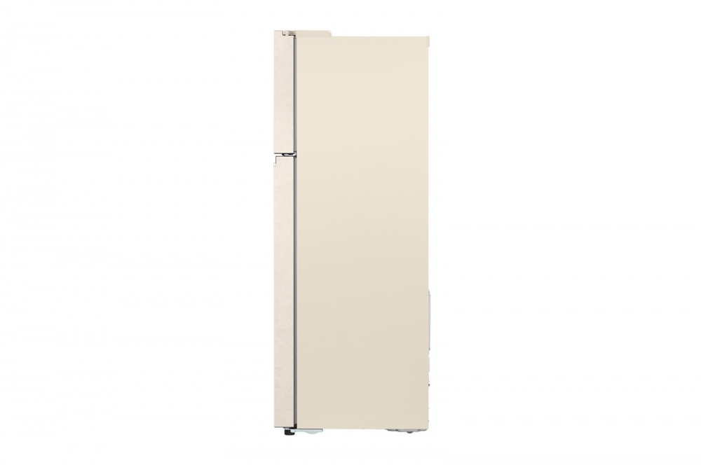 Hajm 395 l | Yuqori muzlatgich kamerali LG sovutgich | Qaymoq rang | DoorCooling+™ | HygieneFresh+™ | Smart Inverter Compressor