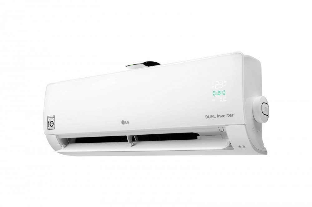 LG DUALCOOL с функцией очистителя воздуха, кондиционер Dual Inverter, до 36 м², датчик пыли PM 1.0
