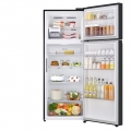 Hajm 461 l | Yuqori muzlatkich kamerali LG sovitkich | Qora rang | DoorCooling+™ | HygieneFresh+™ | Smart Inverter Compressor