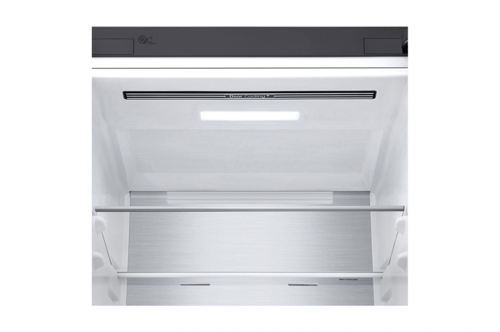 Hajm 341 l | Pastki muzlatgich kamerali LG sovutgich | Kulrang | DoorCooling+™ | Smart Inverter Compressor