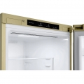 Hajm 341 l | Pastki muzlatgich kamerali LG sovutgich | Qaymoq rang | DoorCooling+™ | Smart Inverter Compressor