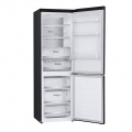 Hajm 341 l | Pastki muzlatgich kamerali LG sovutgich | Qora | DoorCooling⁺™ | Smart Inverter Compressor