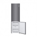 Hajm 384 l | Pastki muzlatgich kamerali LG sovutgich | Kulrang | DoorCooling⁺™ | Linear Inverter Compressor