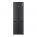 Hajm 341 l | Pastki muzlatgich kamerali LG sovutgich | Qora | DoorCooling⁺™ | Smart Inverter Compressor