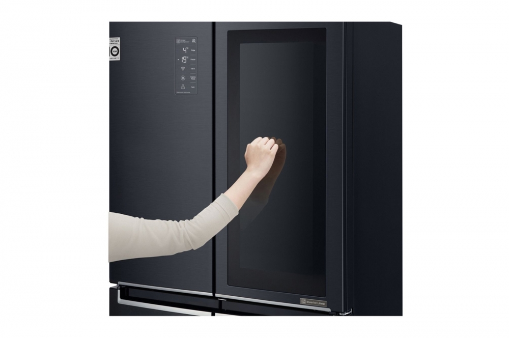 Hajm 458 l | LG InstaView Door-in-Door sovutgich | DoorCooling+™ | HygieneFresh+™ | LG sovutgich ThinQ | Linear Inverter Compressor