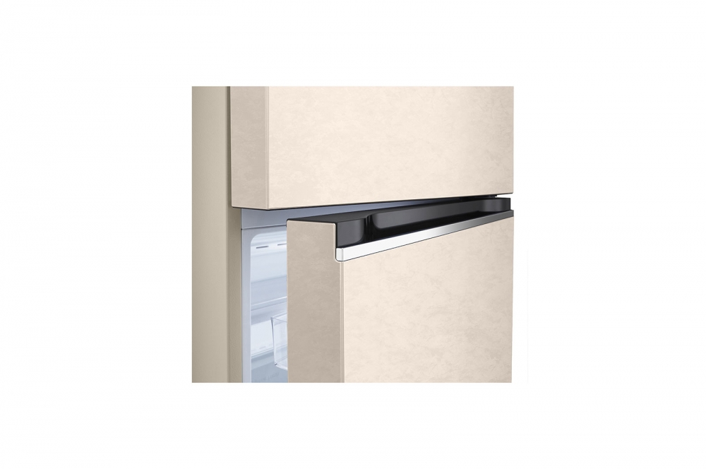 Hajm 461 l | Yuqori muzlatkich kamerali LG sovitkich | Qaymoq rang | DoorCooling+™ | HygieneFresh+™ | Smart Inverter Compressor