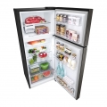 Hajm 395 l | Yuqori muzlatgich kamerali LG sovutgich | Qora | DoorCooling+™ | HygieneFresh+™ | Smart Inverter Compressor