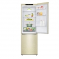 Hajm 341 l | Pastki muzlatgich kamerali LG sovutgich | Qaymoq rang | DoorCooling+™ | Smart Inverter Compressor