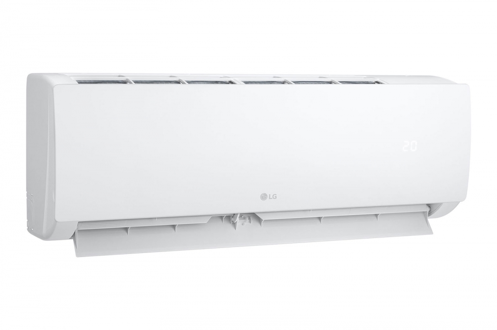 54 m², Inverter motorli LG DUALCOOL PRO konditsioneri