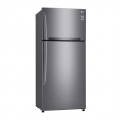 Hajm 506 l | Yuqori muzlatgich kamerali LG sovutgich | Qaymoq rang | DoorCooling⁺™ | Linear Inverter Compressor