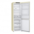 Hajm 341 l | Pastki muzlatgich kamerali LG sovutgich | Qaymoq rang | DoorCooling+™ | Smart Inverter Compressor
