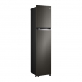 395 hajmli | Yuqori sovutgichli LG kamerali muzlatgich | Qora | DoorCooling+™ | HygieneFresh+™ | Smart Inverter Compressor