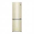 Hajm 341 l | Pastki muzlatgich kamerali LG sovutgich | Qaymoq rang | DoorCooling+™ | Smart Inverter Compressor