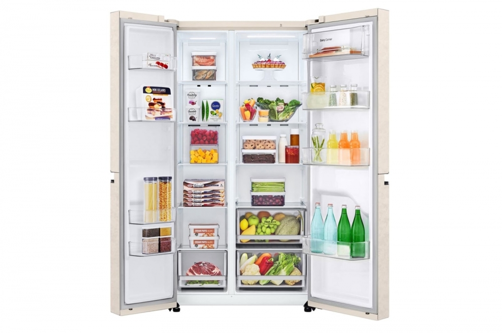 Hajm 643 l | LG Side-by-Side sovutgich |Smart Inverter Comressor | Multi Air Flow | Smart Inverter Compressor