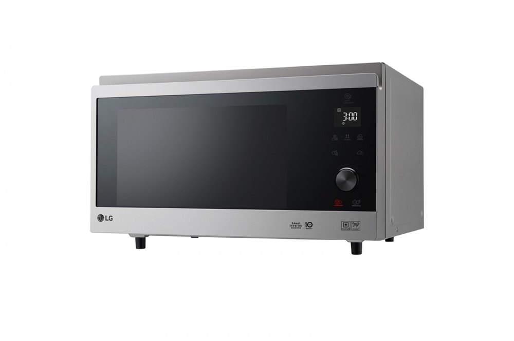 LG NeoChef mikrotoʻlqinli pechi, 39 L, Konveksiya, 1900 W, Smart Inverter, EasyClean, Toblab pishirish