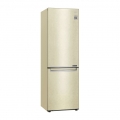 Hajm 341 l | Pastki muzlatgich kamerali LG sovutgich | Qaymoq rang | DoorCooling+™ | Smart Inverter Compressor