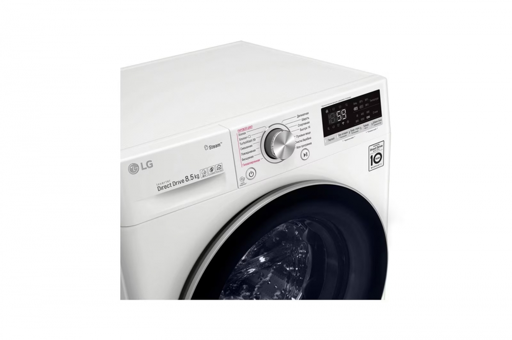 Стиральная машина LG F2V7GW1W AI DD™ 8.5 кг