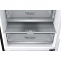 Hajm 384 l | Pastki muzlatgich kamerali LG sovutgich | Qora | DoorCooling⁺™ | Linear Inverter Compressor