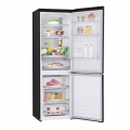 Hajm 341 l | Pastki muzlatgich kamerali LG sovutgich | Qora | DoorCooling⁺™ | Smart Inverter Compressor