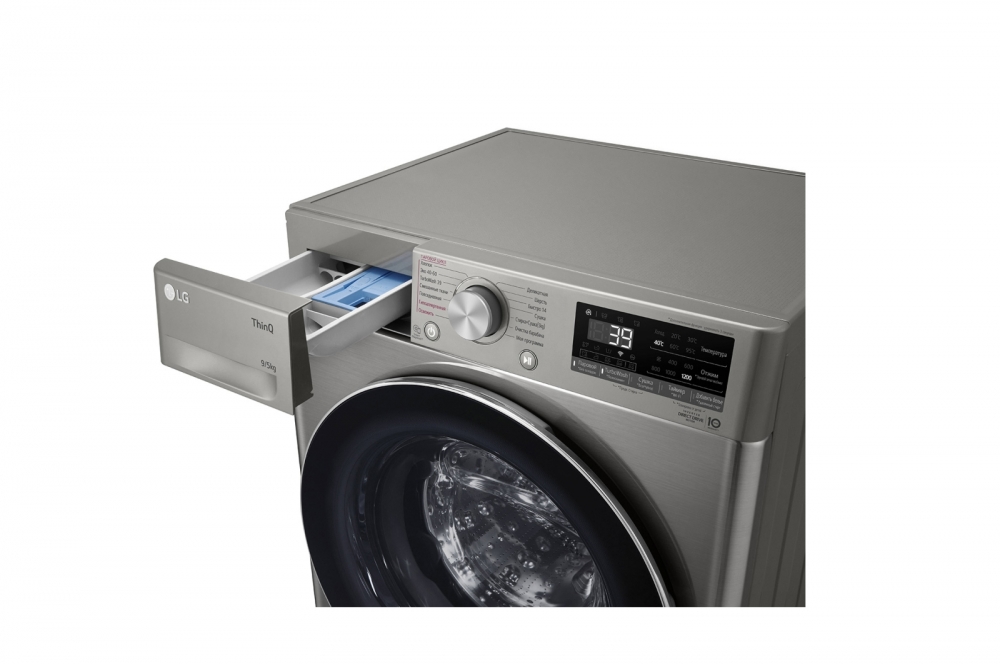 LG kir yuvish mashinasi quritgichli 9/5 kg, AI DD™, TurboWash™360˚