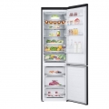 Hajm 384 l | Pastki muzlatgich kamerali LG sovutgich | Qora | DoorCooling⁺™ | Linear Inverter Compressor