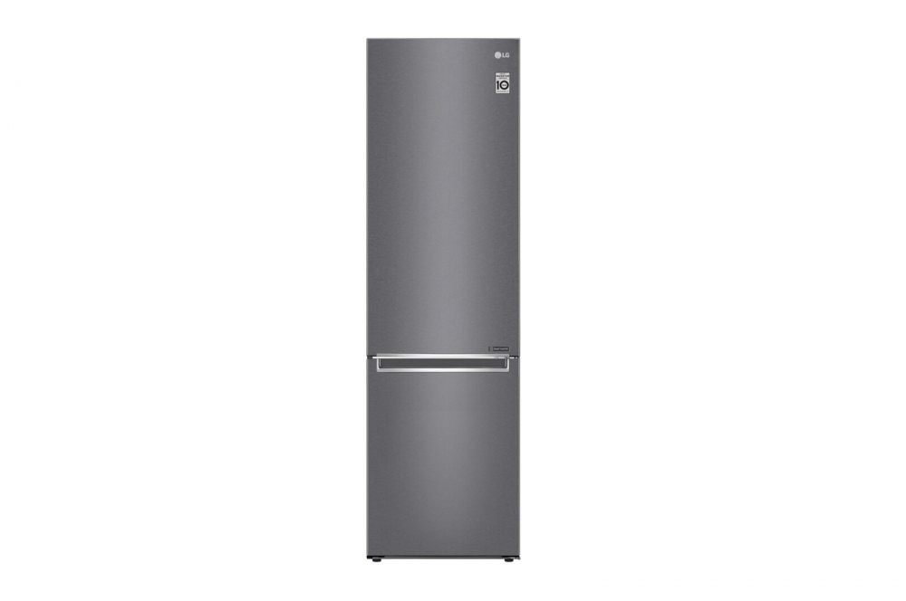 Hajm 384 l | Pastki muzlatgich kamerali LG sovutgich | Kulrang | DoorCooling⁺™ | Linear Inverter Compressor