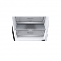 Hajm 341 l | Pastki muzlatgich kamerali LG sovutgich | Qora | DoorCooling⁺™ | Smart Inverter Compressor