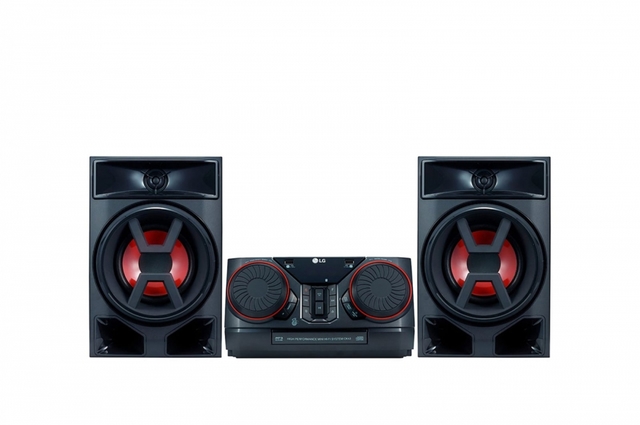 LG XBOOM CK43, 300 Вт, Функция Караоке, Подсветка, Синхронизация звука с ТВ