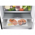 Hajm 384 l | Pastki muzlatgich kamerali LG sovutgich | Qora | DoorCooling⁺™ | Linear Inverter Compressor