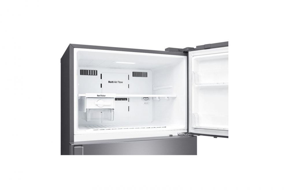 Hajm 506 l | Yuqori muzlatgich kamerali LG sovutgich | Qaymoq rang | DoorCooling⁺™ | Linear Inverter Compressor