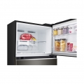 395 hajmli | Yuqori sovutgichli LG kamerali muzlatgich | Qora | DoorCooling+™ | HygieneFresh+™ | Smart Inverter Compressor