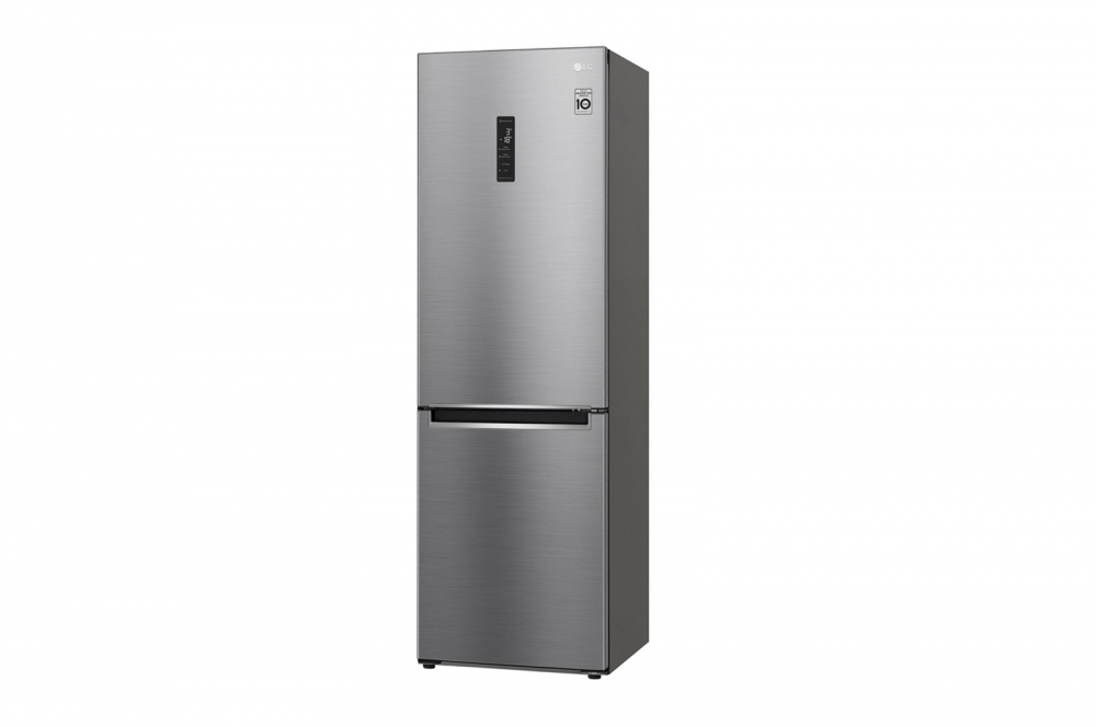 Hajm 341 l | Pastki muzlatgich kamerali LG sovutgich | Kulrang | DoorCooling+™ | Smart Inverter Compressor