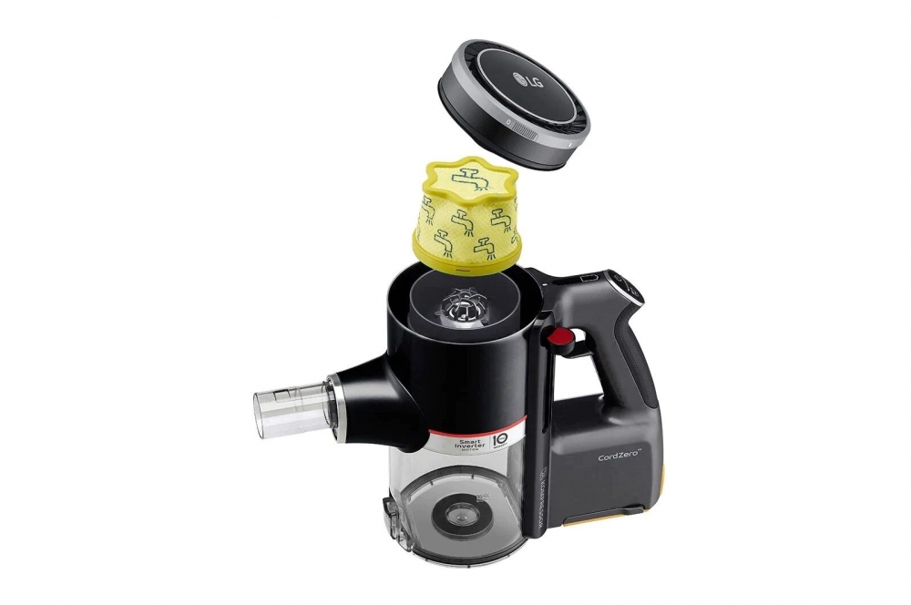 Kompressor™ texnologiyasi va Power Drive Mop™ bilan A9K-MAX simsiz tik changyutgich