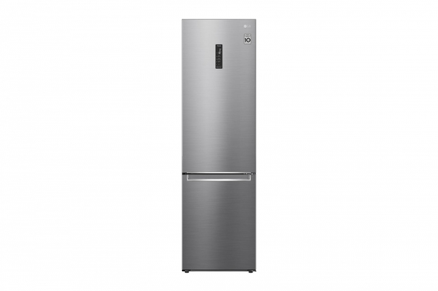 Hajm 384 l | Pastki muzlatgich kamerali LG sovutgich | Kulrang | DoorCooling⁺™ | Linear Inverter Compressor