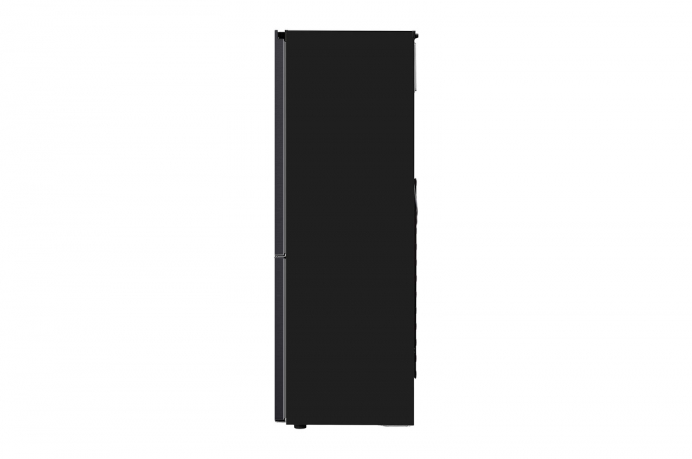 Hajm 341 l | Pastki muzlatgich kamerali LG sovutgich | Qora | DoorCooling⁺™ | Smart Inverter Compressor