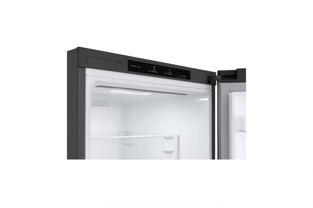 Hajm 341 l | Pastki muzlatgich kamerali LG sovutgich | Kulrang | DoorCooling+™ | Smart Inverter Compressor